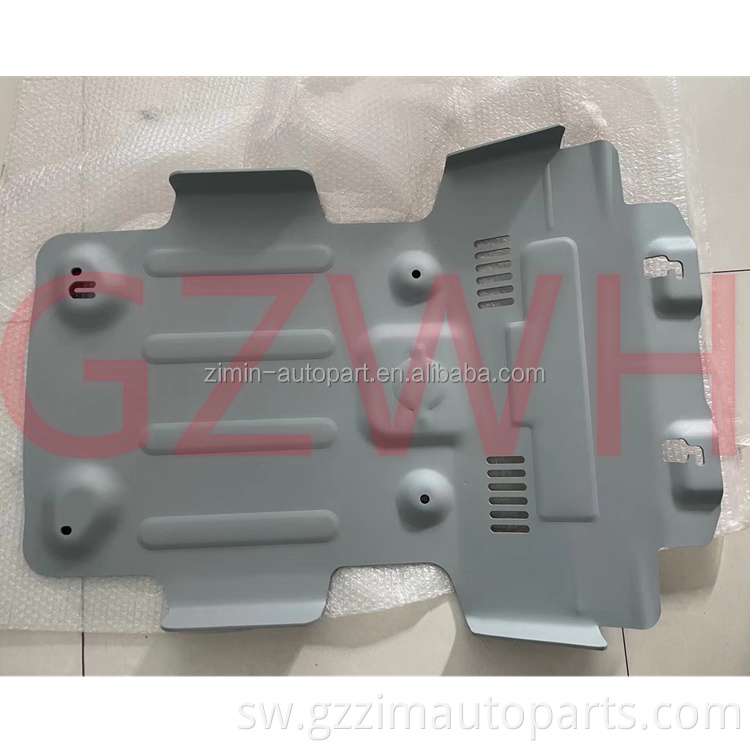 Chuma cha pua t r d skid sahani pickup lori injini mlinzi mlinzi kifuniko undershield bumper skid sahani kwa tundra 2022